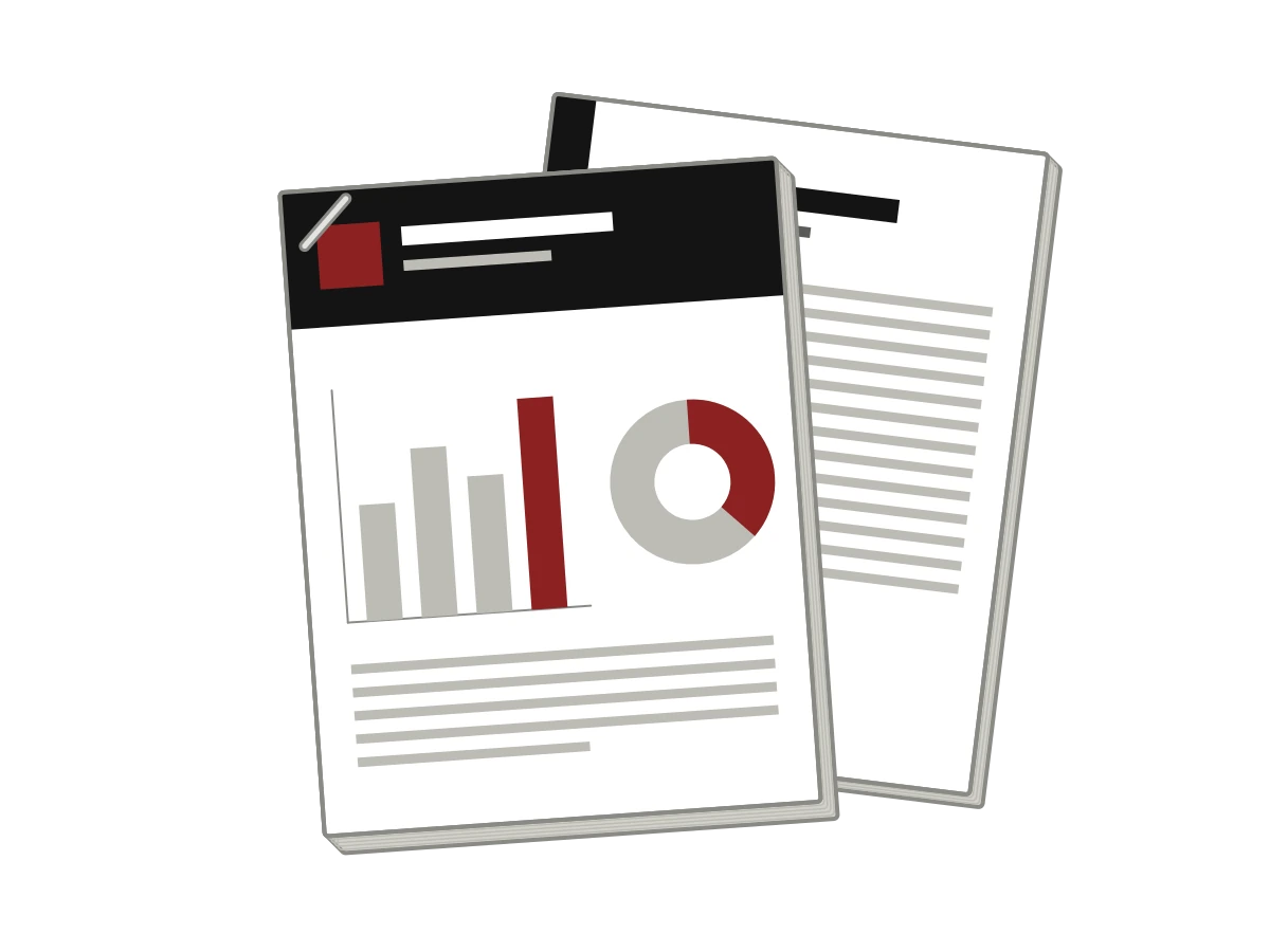 Bound printed reports